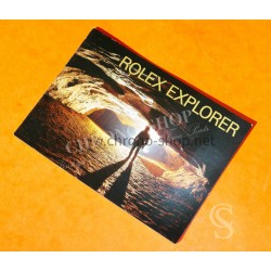 Rolex Vintage Genuine 2000 Rolex Explorer I & II Watches Owners Manual Colorful Booklet Manual French Instructions 14270,16570
