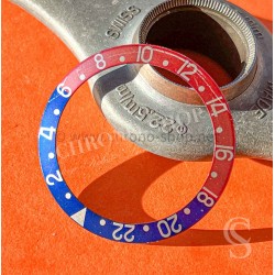 Rolex Pepsi Bezel Insert Faded Pink red Midnight Blue colors original Vintage GMT Master 1675,16750,6542
