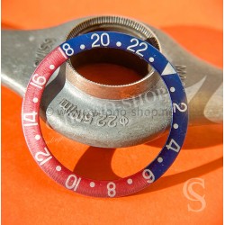 Rolex Pepsi Bezel Insert Faded Pink red Atlantic Blue colors original Vintage GMT Master 1675,16750,6542