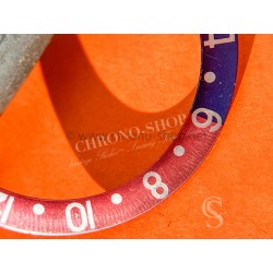 Rolex Pepsi Bezel Insert Faded Pink red Atlantic Blue colors original Vintage GMT Master 1675,16750,6542