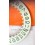 ROLEX FOURNITURE HORLOGERIE DISQUE DATE COULEUR IVOIRE MONTRES DATEJUST CAL 3035 ref 5099-2 DISQUE INDICATEUR DE QUANTIÈME