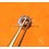 Tag Heuer watch part Factory Watch winding Crown Ø5.3mm screw down Stainless steel