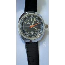 Yema Meangraf 61006 set aiguilles de Mouvement mécanique 17 rubis 140-1 acier de Montres de rallye sport vintage ref 61006