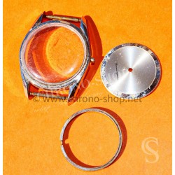 Tugaris Space Conqueror 2394 vintage watch parts case, dial and plexiglass for sale