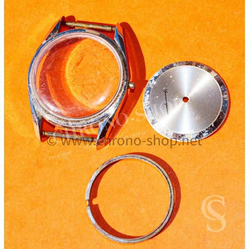 Tugaris Space Conqueror 2394 vintage watch parts case, dial and plexiglass for sale Tugaris Space Conqueror 2394 vintage watch parts case, dial and plexiglass for sale