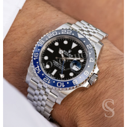 Rolex jeu Aiguilles Complet Chromalight Montres Hommes GMT MASTER 126710 cal 3285 ref 410-1020