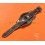 Handcrafted Genuine watch Bund bracelet 21mm Eric Clapton Horween Shell Cordovan Leather Watch Band rivits strap chocolate color
