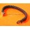 Hermès Authentique Bracelet de survie Cuir Noir Bracelet tressé cuir homme bracelet kid clou de selle cordon
