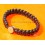 Hermès Authentique Bracelet de survie Cuir Noir Bracelet tressé cuir homme bracelet kid clou de selle cordon