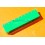 Boite verte de rangements Rolex plastique pour pièces calibres, accessoires horlogers, cadrans de montres