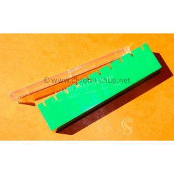 Rolex Rare Watchmakers green oblong plastic Storage tools spares, accessories, movements Genuine Collector Case storage box
