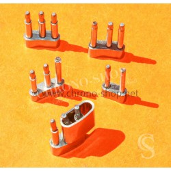 ROLEX Fourniture horlogère lot maillons bracelets montres type oyster acier 904L brut à restaurer, assembler