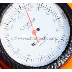 Vintage Mountaineering Altimeter barometric scale from 650 - 1040 millibars by Eschenbach 1970s
