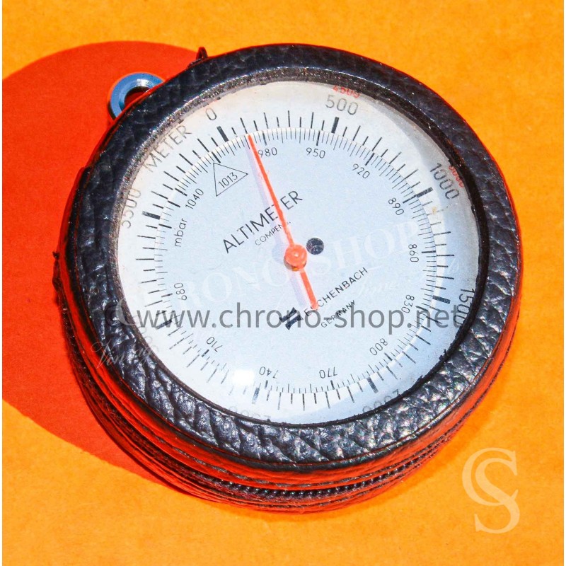 Vintage Mountaineering Altimeter barometric scale from 650 - 1040 millibars by Eschenbach 1970s Vintage Mountaineering Altimeter barometric scale from 650 - 1040 millibars by Eschenbach 1970s