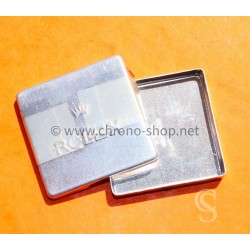 ROLEX boite métallique fourniture horlogère Cadran, aiguilles, inserts, années 50 aluminium Vintage Accessoire montre