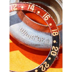 Rolex Incredible Genuine GMT Master 6542 Bakelite bezel insert pepsi Vintage Mens Watch 6542 from 50's