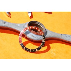 Rolex Incredible Genuine GMT Master 6542 Bakelite bezel insert pepsi Vintage Mens Watch 6542 from 50's