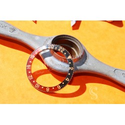 Rolex Incredible Genuine GMT Master 6542 Bakelite bezel insert pepsi Vintage Mens Watch 6542 from 50's