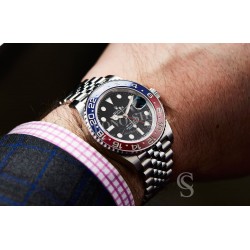 Rolex GMT Master 126710 Maillon acier jubilee de bracelet 69200 Ref B32-33445-D1 montres GMT 126710