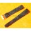 Vintage Swiss made lizard strap Mens Vintage watch Lizard strap black color Luxury Leather Watch Strap 16mm