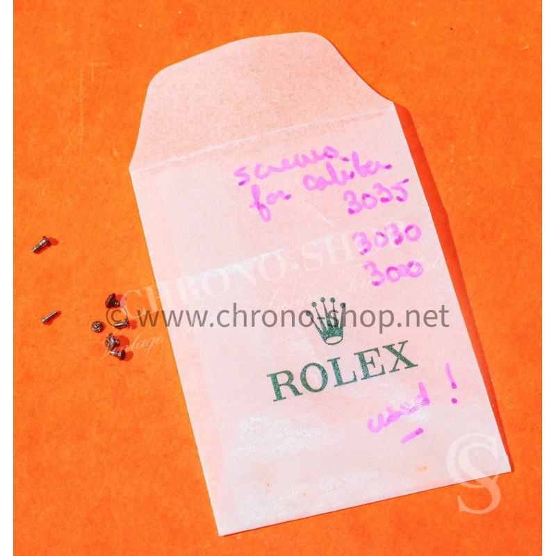 Rolex fourniture horlogère vis, visseries diverses de calibres automatiques montres Rolex Oyster Perpetual Rolex fourniture horlogère vis, visseries diverses de calibres automatiques montres Rolex Oyster Perpetual