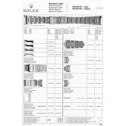 copy of Rolex ref 32-20685 SOLID LINK CONNECT OPENING SIDE OYSTER 20mm BRACELET 78360 WATCH PART SSTEEL