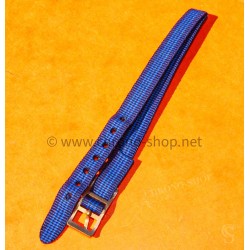 Nato strap ladies Collectable Vintage 8mm New Old Stock womens Nylon Nato Strap Black & blue colors Watch strap