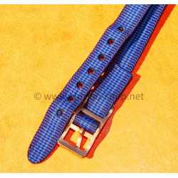 Nato strap ladies Collectable Vintage 8mm New Old Stock womens Nylon Nato Strap Black & blue colors Watch strap