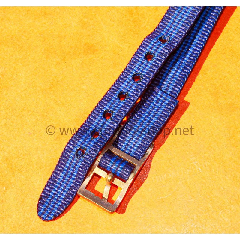 Nato strap ladies Collectable Vintage 8mm New Old Stock womens Nylon Nato Strap Black & blue colors Watch strap Nato strap ladies Collectable Vintage 8mm New Old Stock womens Nylon Nato Strap Black & blue colors Watch strap