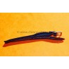 Nato Strap Womens 70's Collectable Vintage 10mm New Old Stock Ladies Nylon Nato Strap White & blue colors Watch strap