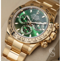 Rolex 410-715 Aiguilles Or jaune luminova montres Cosmograph Daytona 116598,116568,116518,116508,116523 Cal 4130