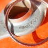 ROLEX 1675 VINTAGE GMT MASTER 1675 / 16750 WATCH PART ROTATING BEZEL INSERT SSTEEL FOR SALE