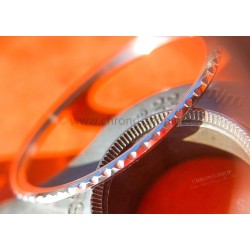 ROLEX GMT 1675 VINTAGE LUNETTE ACIER ROTATIVE BIDIRECTIONNELLE MONTRES ANCIENNES GMT MASTER 1675, 16750