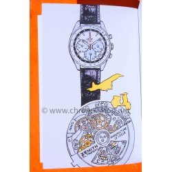 Charles Vermot Zenith El Primero book, advertising, manual le trésor oublié Limited edition comic 26 pages french langage