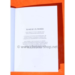Charles Vermot Zenith El Primero book, advertising, manual le trésor oublié Limited edition comic 26 pages french langage
