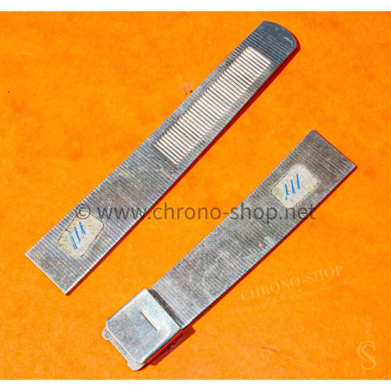 Vintage 70's Stainless Steel ULTRA THIN Watch bracelet strap 16mm Omega,Enicar,Seiko,yema,iwc Vintage 70's Stainless Steel ULTRA THIN Watch bracelet strap 16mm Omega,Enicar,Seiko,yema,iwc