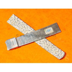 Vintage 70's Stainless Steel ULTRA THIN Watch bracelet strap 16mm Omega,Enicar,Seiko,yema,iwc