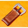 Panerai Pre Vendôme 90's vintage Ssteel Buckle keychain leather strap keyring Tang watch Luminor,Marina,Radiomir,Submersible