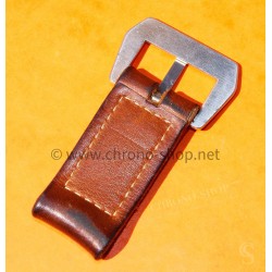 Panerai Pre Vendôme 90's vintage Ssteel Buckle keychain leather strap keyring Tang watch Luminor,Marina,Radiomir,Submersible