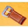 Panerai Pre Vendôme 90's vintage Ssteel Buckle keychain leather strap keyring Tang watch Luminor,Marina,Radiomir,Submersible