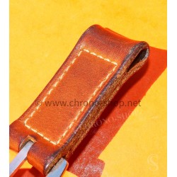 Panerai Pre Vendôme 90's vintage Ssteel Buckle keychain leather strap keyring Tang watch Luminor,Marina,Radiomir,Submersible