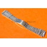 Vintage Watch Bracelet Ssteel 20mm Rare 70's New, NOS Swiss band Sport straps Favre Leuba,Heuer,Tissot,Monaco,Autavia