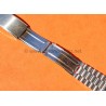 Vintage Watch Bracelet Ssteel 20mm Rare 70's New, NOS Swiss band Sport straps Favre Leuba,Heuer,Tissot,Monaco,Autavia