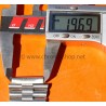 Bracelet acier Montres Vintages 20mm Acier FAVRE LEUBA, SEA RAIDER, Heuer Monaco, Silverstone