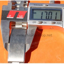 Vintage Watch Bracelet Ssteel 20mm Rare 70's New, NOS Swiss band Sport straps Favre Leuba,Heuer,Tissot,Monaco,Autavia