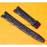 Bracelet cuir crocodile 18mm Swiss made vintage montres anciennes