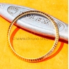 ROLEX ORIGINALE LUNETTE CANNELÉE OR JAUNE 18 CARATS A RESTAURER MONTRES OYSTER PERPETUAL DATEJUST ref 16223,16013,16018,16233
