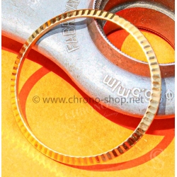 ROLEX ORIGINALE LUNETTE CANNELÉE OR JAUNE 18 CARATS A RESTAURER MONTRES OYSTER PERPETUAL DATEJUST ref 16223,16013,16018,16233