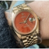 Rolex Solid 18kt yellow Gold Fluted Bezel for restore President oyster Perpetual Datejust 36mm 16013,16018,16233,16238
