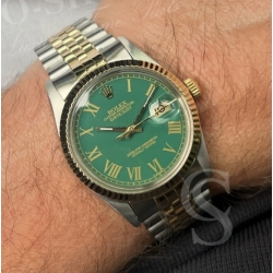 Rolex Solid 18kt yellow Gold Fluted Bezel for restore President oyster Perpetual Datejust 36mm 16013,16018,16233,16238